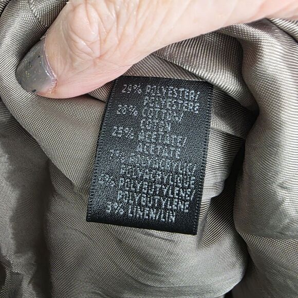 Lafayette 148 Sz 4 Black White Mod Fly-Away Chic Blazer Jacket Gossip Girl - Picture 4 of 6